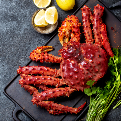 Live Norwegian Red King Crab (6lbs)