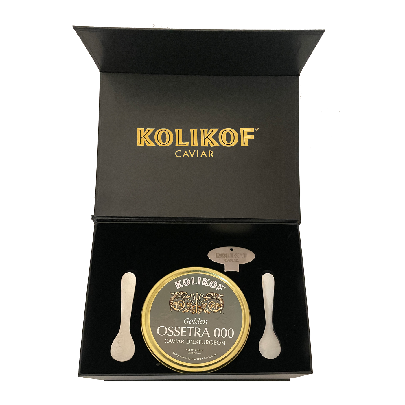 Holiday Caviar Gift - One 250g Caviar (Gift Box, 2 Spoons & 1 Key)