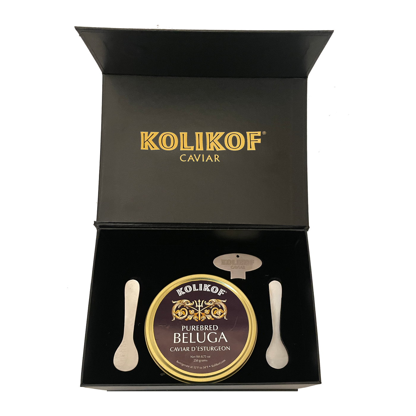 Holiday Caviar Gift - One 250g Caviar (Gift Box, 2 Spoons & 1 Key)