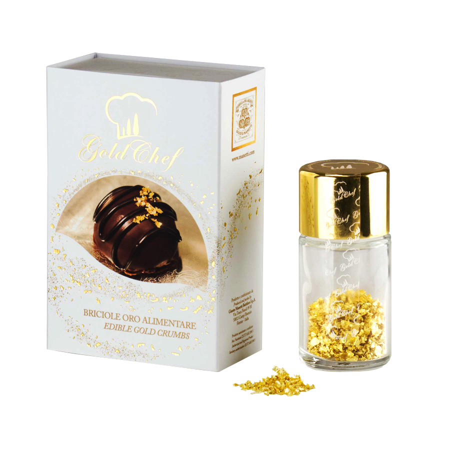 Edible 23 Karat Gold - Crumbs (40 - 200mg)