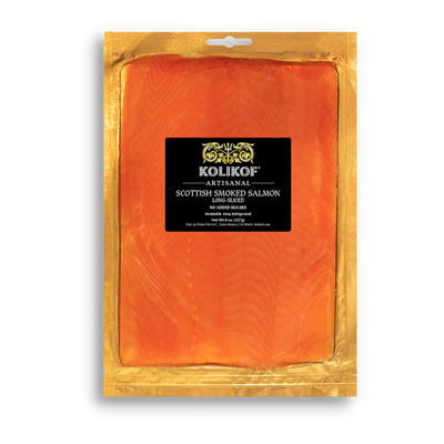 Scottish Smoked Salmon – Long Sliced (8oz.)