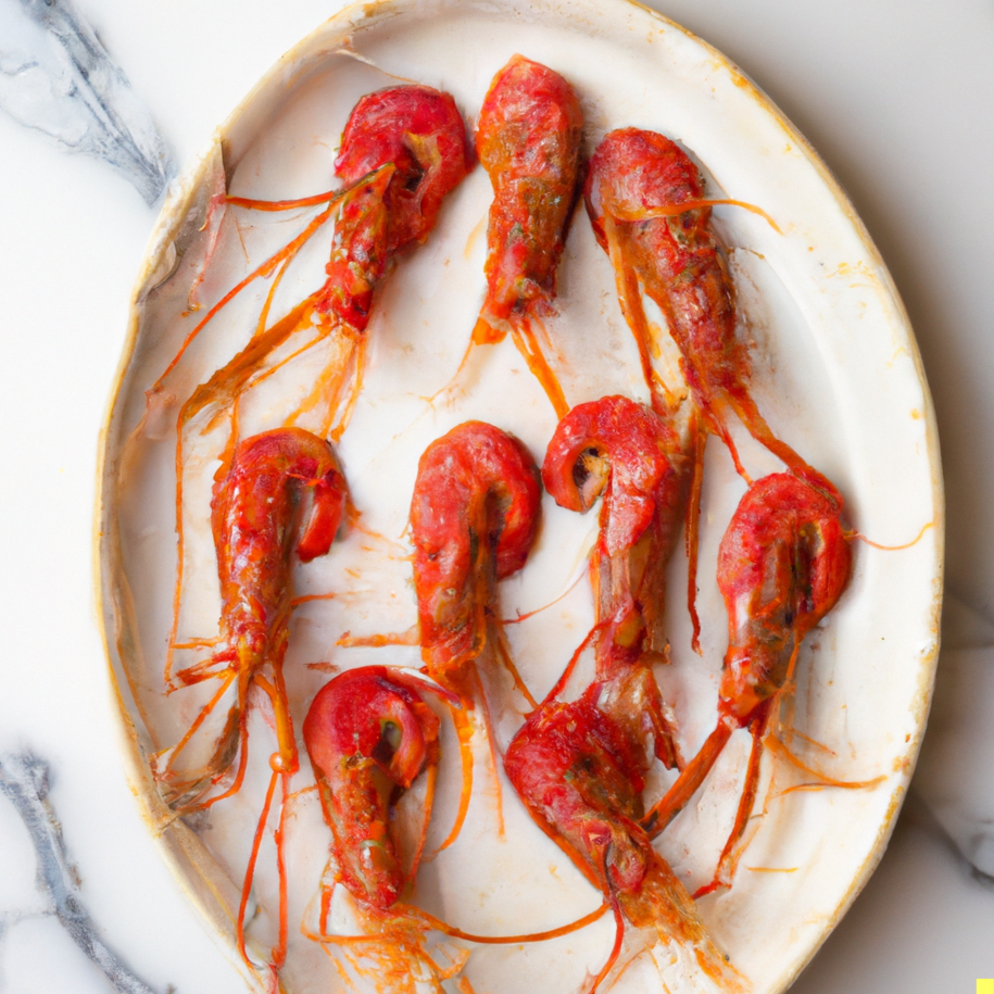 Spanish Red Carabineros Jumbo Prawns (2.2lbs)