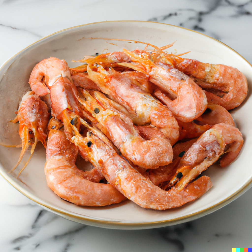 New Caledonian Salt Prawns - French Blue Prawns (2.2lbs)