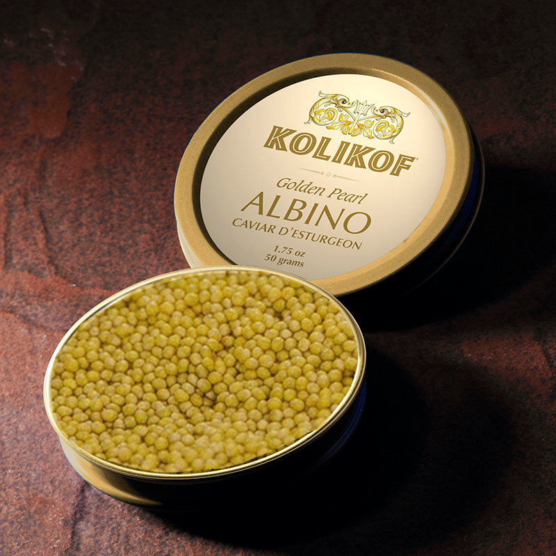 Golden Albino Caviar (1 - 2.2lbs.)