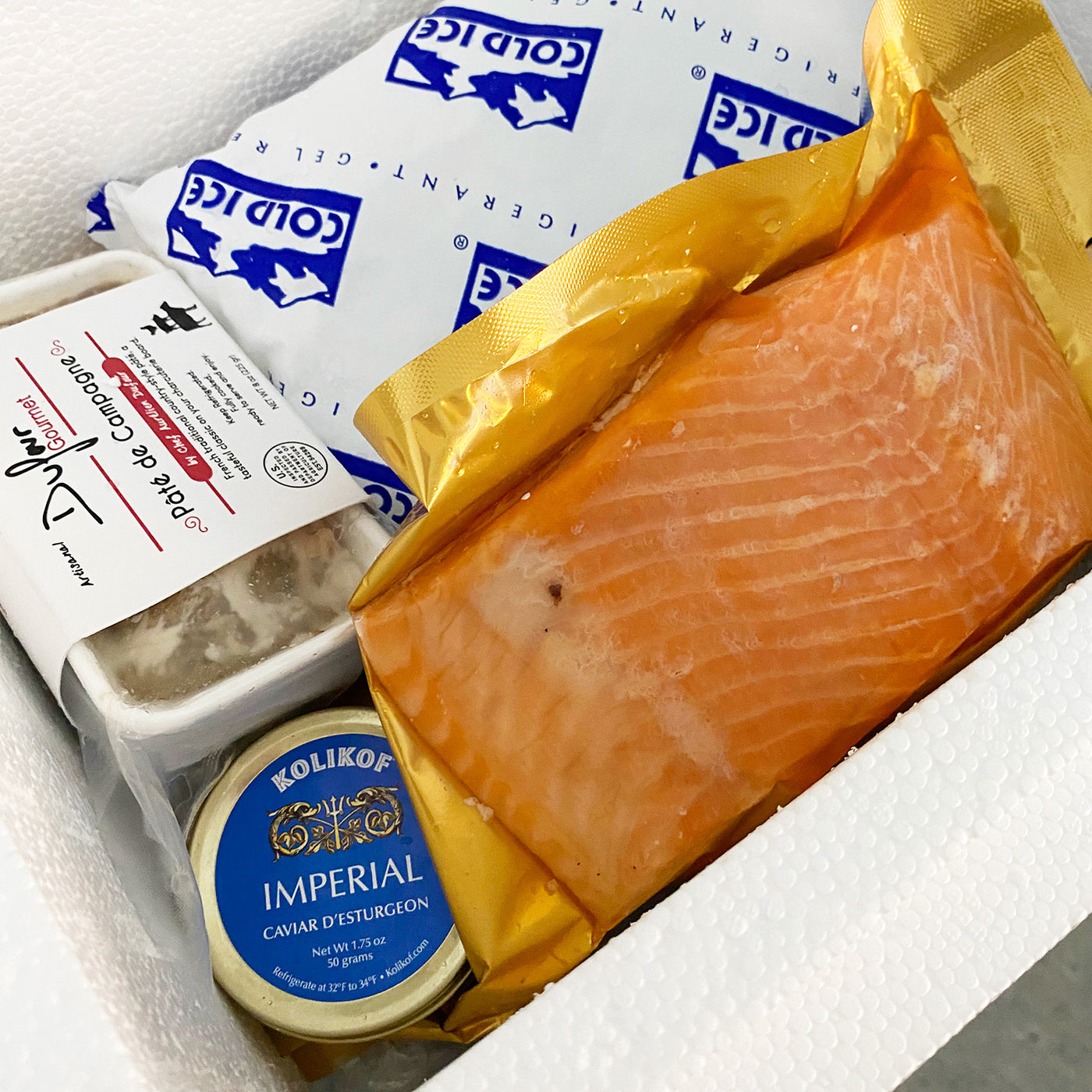 Kolikof Artisanal - Hot Smoked Salmon (12oz.)