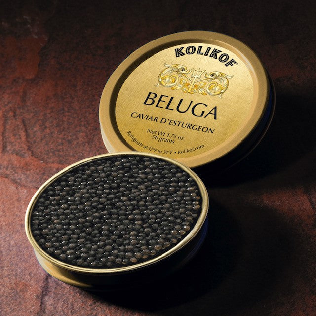 Purebred Beluga Caviar (Sizes Available from 1oz. to 8.75oz.)