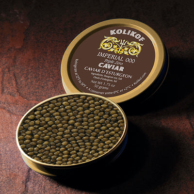 Ossetra & Imperial 000™ Sturgeon Caviar Gift Set (35oz.)